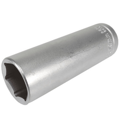 Soquete Sextavado Longo 18mm Encaixe 1/2 Chrome Vanadium Waft