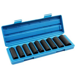 Jogo soquete sextavado de impacto longo encaixe 1/2'' Waft - comprar online