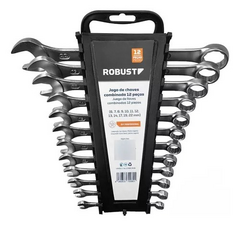Jogo de chave combinada 6 a 22mm Robust - comprar online
