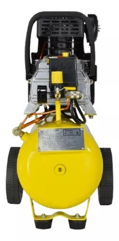 Compressor Ar Mega Air Portátil 8,6pcm/24l 2hp 127V Ferrari Cor Amarelo - alfferramentas
