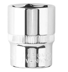 Soquete Sextavado Curto 09mm x 1/2''