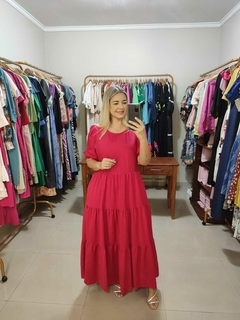 Imagem do Vestido Longo em Viscose Marant - Renata Help Chick