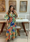 Vestido Modelo Kimono Midi