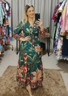Vestido Modelo Kimono Manga Longa