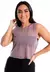 Blusa Metamorfose Lilás Fitness Lisa Manga Curta - comprar online