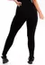 Calça Rasgada Perna Preta Legging - comprar online