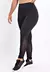 Legging Lisa Preta com detalhe transparente perna - comprar online