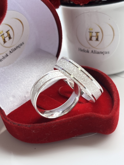 6MM - PRATA RETA DIAMANTADA