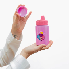 Copo com Tampa e Válvula Redutora Rosa (340ml) – TurmaTube - comprar online