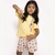 Pijama No Mundo da Lua KIDS Amarelo - TurmaTube - loja online