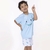 Pijama No Mundo da Lua KIDS Nino Azul Carinha - TurmaTube - comprar online