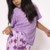 Pijama No Mundo da Lua KIDS Valentinha Roxa Carinha - TurmaTube - loja online