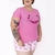 Pijama No Mundo da Lua Adulto Feminino Nina Rosa Carinha - TurmaTube na internet