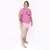 Pijama No Mundo da Lua Adulto Feminino Nina Rosa Carinha - TurmaTube