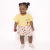Pijama No Mundo da Lua BABY Amarelo - TurmaTube - comprar online
