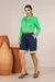 Conjunto Blusa Visco Lady e Bermuda Moletinho Premium - Verde Vínculo - comprar online