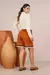 Conjunto Blusa Visco Lady e Bermuda Moletinho Premium - Bege Orvalho na internet