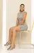 Conjunto Bermuda Soltinha e Blusa Linda Regata c/ zíper - Mescla Médio na internet