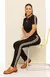 Conjunto Calça Justa em Moletinho Premium 380g - Preto na internet