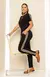 Conjunto Calça Justa em Moletinho Premium 380g - Preto - Pannu - Moda Comfy