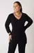 Conjunto Calça Montaria e Blusa Manga Longa Moletinho Premium - Preto - Pannu - Moda Comfy