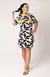 Vestido Moletinho Premium - Estampa Exclusiva e Modelagem Ampla - comprar online