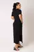 Vestido Malha Viscomodal, Leve, Caimento Perfeito - Preto na internet
