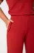 Conjunto Gola V com Calça Longa Moletinho Premium - Vermelho - Pannu - Moda Comfy