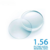 Lente Res 1.56 Anti Reflexo com Filtro Azul