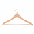 Kit 10 Cabides Madeira Premium para Roupas Marfim Atacado Verniz Cabides - loja online