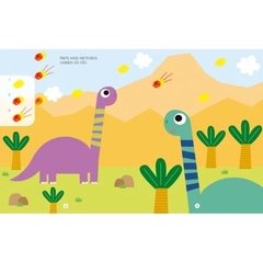 Livro Colorindo com os Dedinhos - Dinossauros - comprar online