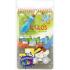 Supresas Com Agua- Livro De Colorir Com Agua - loja online