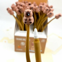 CANETA FLEXIVEL CAPIVARA