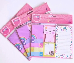 Kit Bloco Anotações Gatinho - Fofy