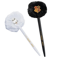 CANETA POMPOM COM APLIQUE HARRY POTTER - LEO&LEO