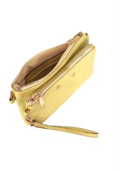 Bolsa pequena com vários bolsos com zíper - comprar online