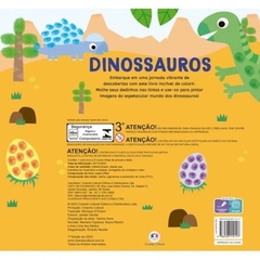 Livro Colorindo com os Dedinhos - Dinossauros na internet