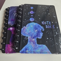 Caderno Inteligente Preto Note Book – 10 Discos | 80 Páginas
