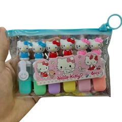 Marca Texto Hello Kitty 6 Cores - comprar online