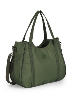 Bolsa Tote Up4you Transversal Náilon - MILITAR - comprar online