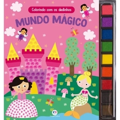 Livro Colorindo com os Dedinhos - Mundo magico