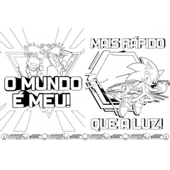 Livro Super pack Sonic - Ler, colorir e brincar - comprar online