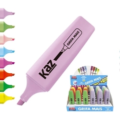 Marca Texto Cores Neon E Cores Pastel - KAZ