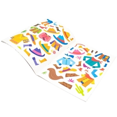Imagem do VISTAME - Livro De Colorir com mais de 100 Adesivos