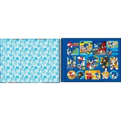 CADERNO CARTOGRAFIA CAPA DURA 80 FOLHAS SONIC - TILIBRA - comprar online