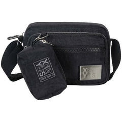 BOLSA FEMININA BAG TRENDY 01 PRETA LATERAL UNIDADE 14490 - XERYUS
