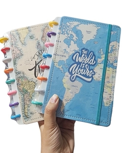 Caderno Inteligente Mapa – 8 Discos | 80 Páginas