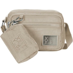 BOLSA FEMININA BG TRENDY 01 BEGE LATERAL - XERYUS