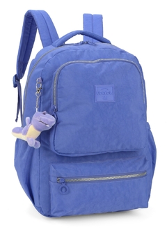 Mochila de Costas Juvenil Crinkle Com Chaveiro Dino Up4You - comprar online