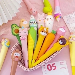Caneta Ponta Fina Macia kawaii